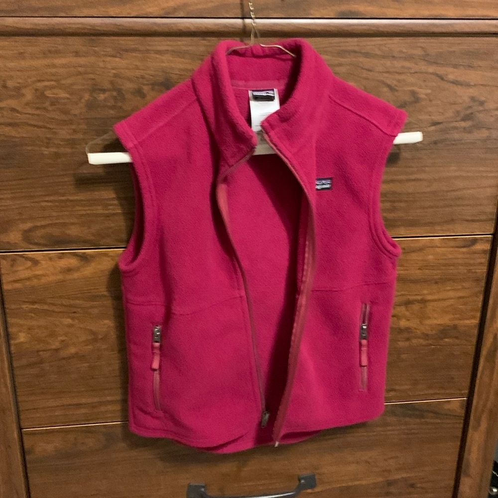 Fleece Vest (Patagonia kids’ Small)